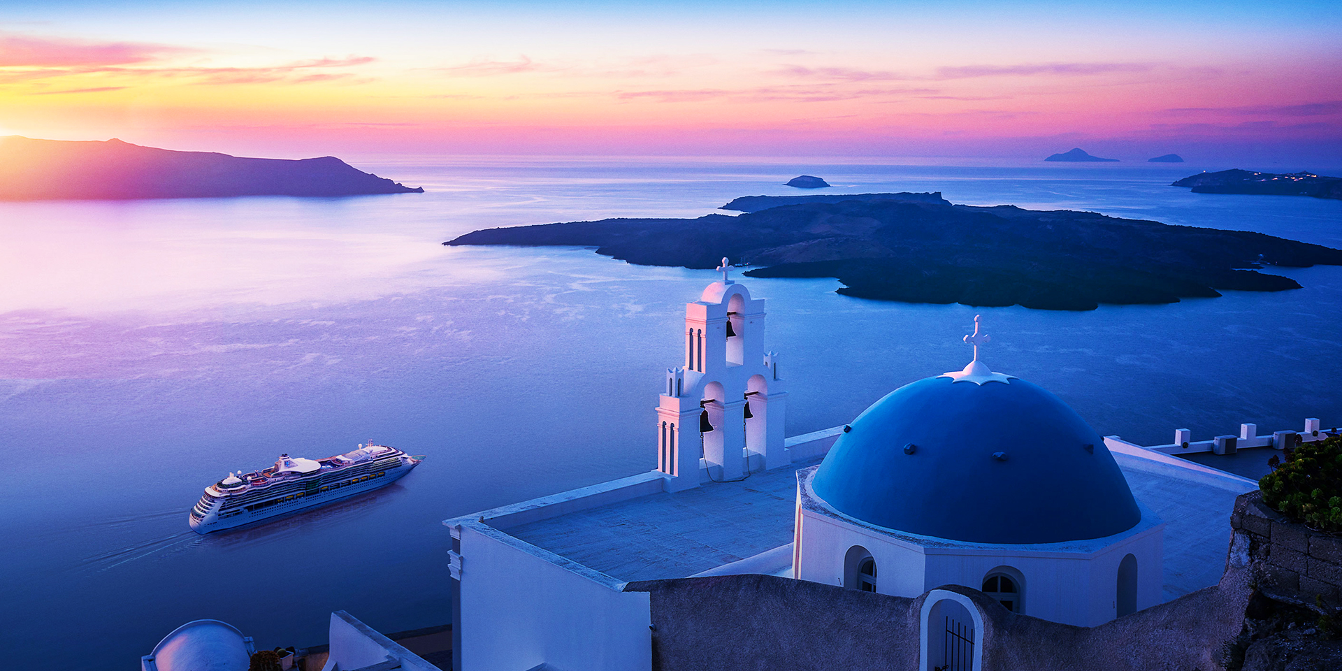 Santorini Greece Sunset