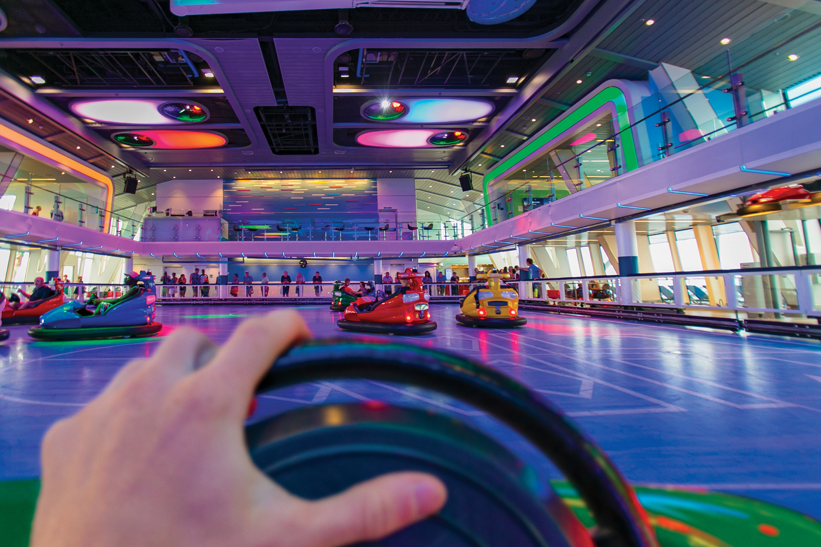 Anthem of the Seas bumper cars